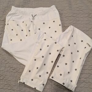 Maloja Nordic Softshell Ski Pants With Star Print